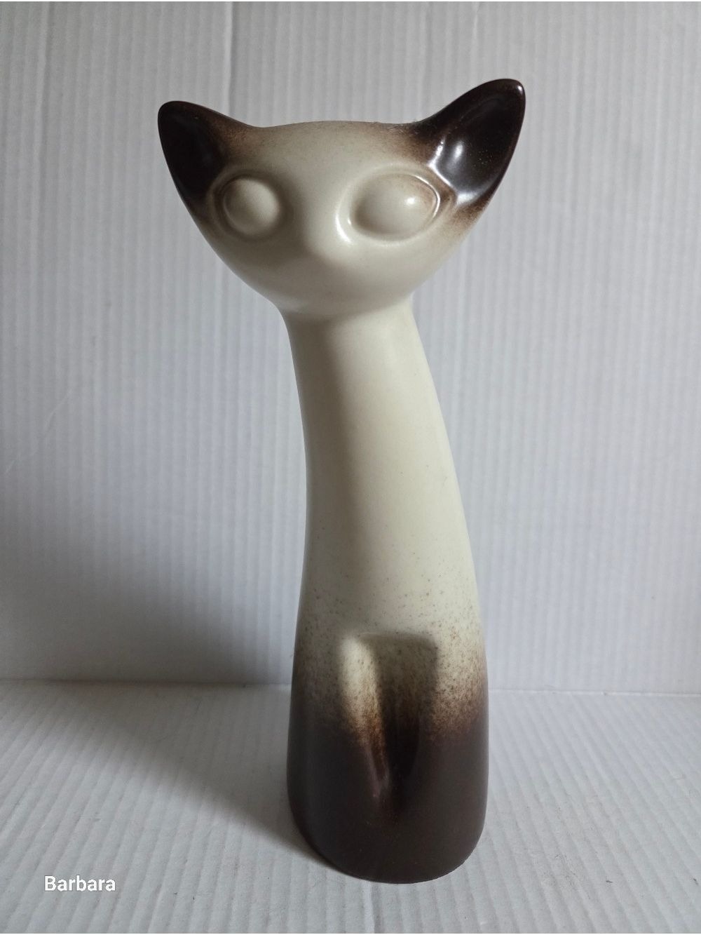 Vintage 60s Howard Pierce Pottery Siamese Cat